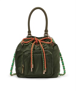 【LeSportsac Atelier】W DRAWSTRING CHAIN BAG(ガイアフレームCD-フリー)