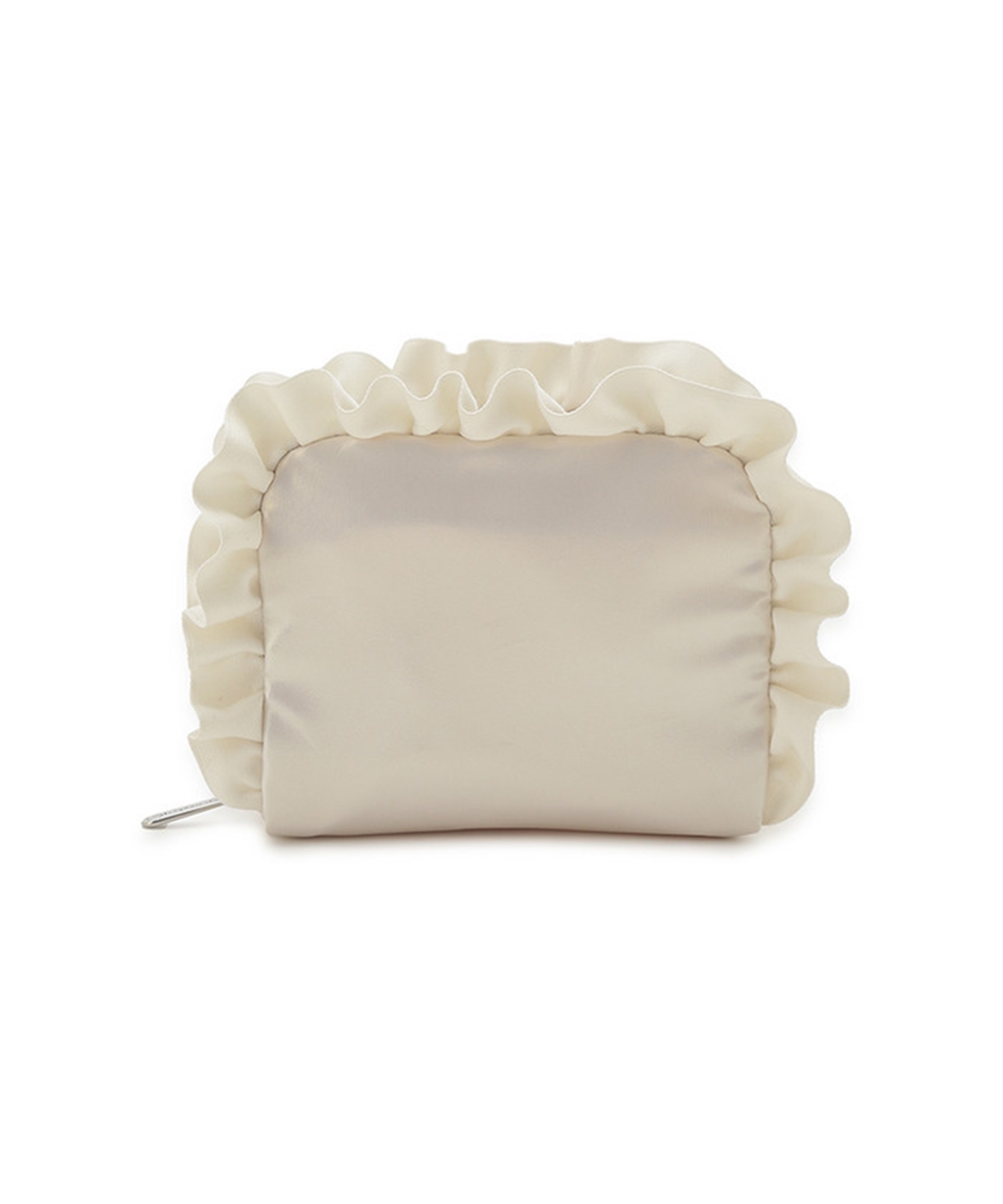 【LeSportsac × FRAY I.D】RF SQUARE COSMETIC パールシャインサテンラッフルFR(パールシャインサテンラッフルFR-フリー)