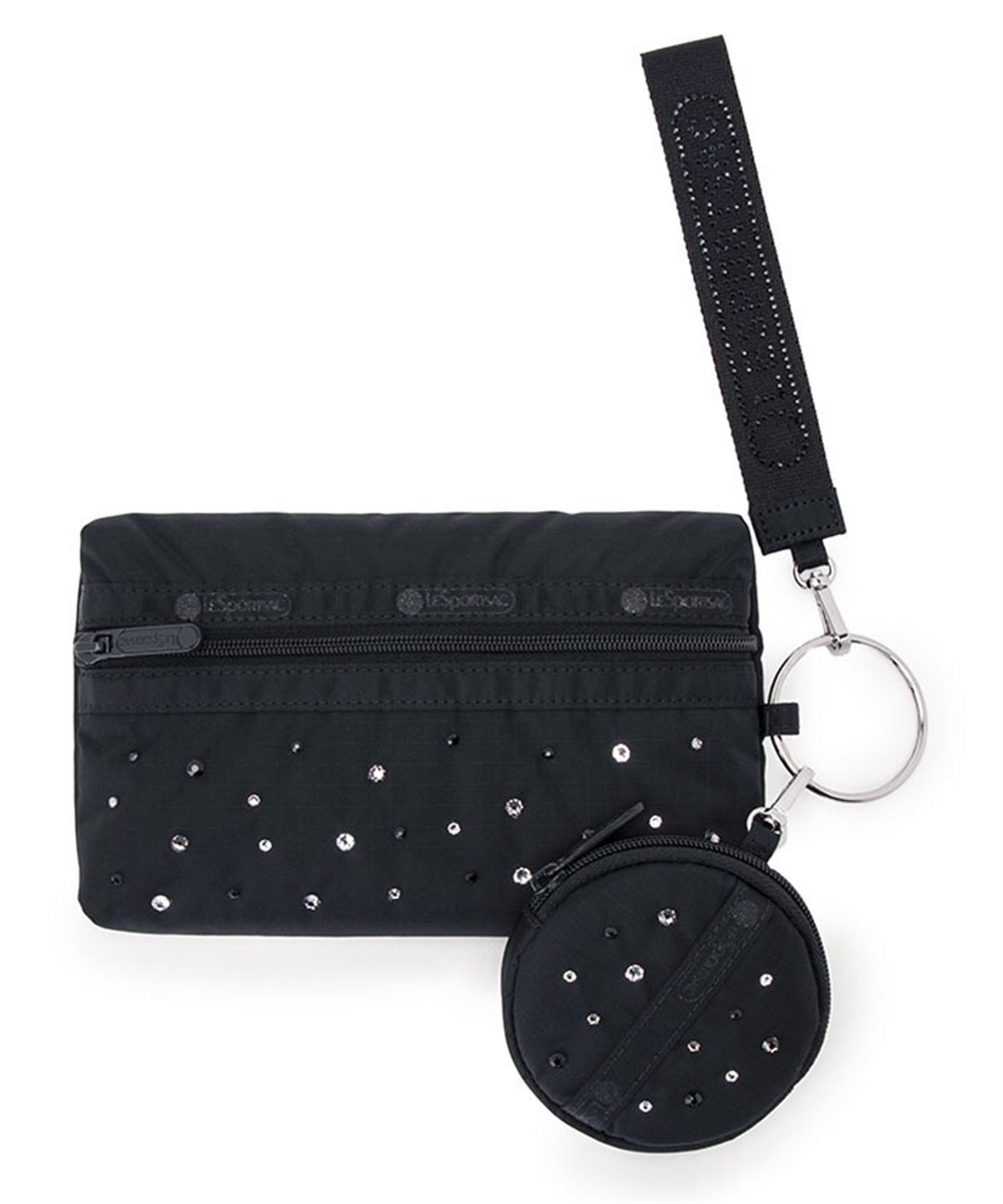 美品 LeSportsac レスポートサック スターダストポーチ スワロフスキー DUAL POUCH WRISTLET｜ポーチ｜ポーチ/アクセサリー｜レスポートサック