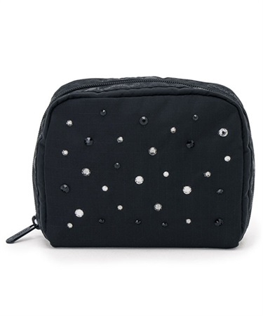 美品 LeSportsac レスポートサック スターダストポーチ スワロフスキー SQUARE COSMETIC｜ポーチ｜ポーチ/アクセサリー｜レスポートサック公式