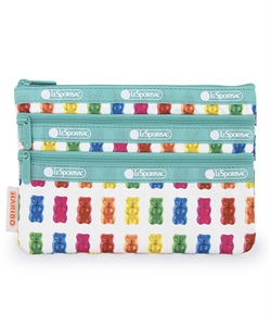 【LeSportsac×HARIBO】3ZIP COSMETIC
