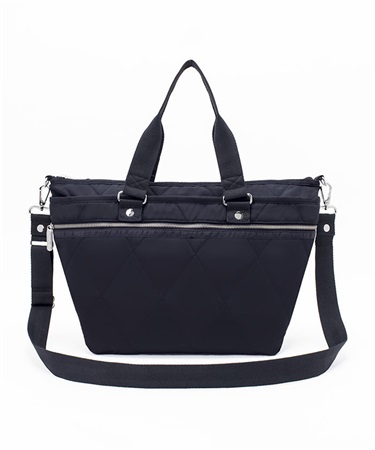 QUILT ZIP TOTE