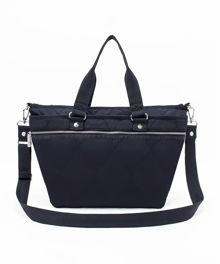QUILT ZIP TOTE