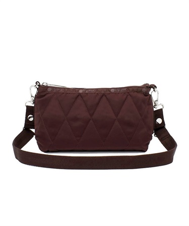 QUILT CLUTCH(チョコレートブラウンキルト-フリー)