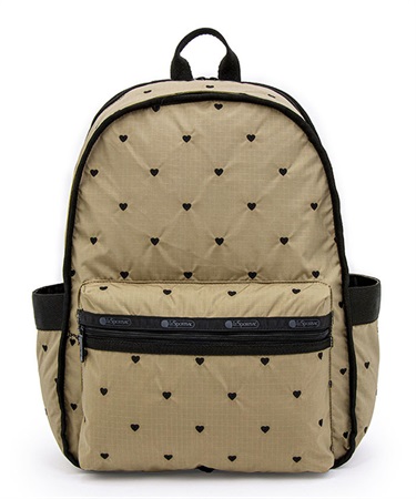ROUTE BACKPACK(モカブラックハートエンブロイダリー-フリー)