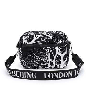 【LeSportsac×LIBERTINE】DELUXE CROSSBODY(LLミッドナイトフォレスト-フリー)