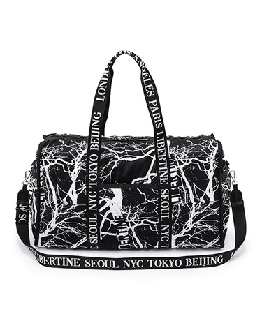【LeSportsac×LIBERTINE】PREMIUM LG WEEKENDER(LLミッドナイトフォレスト-フリー)