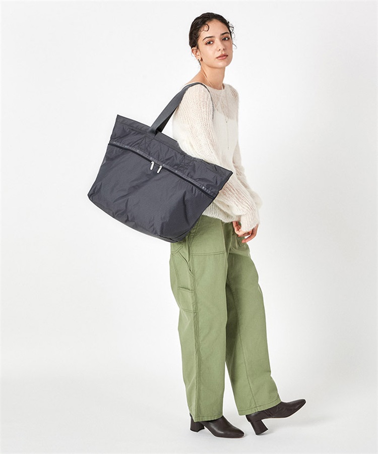ぽぽ CARLIN ZIP TOP TOTE BAG｜トートバッグ｜バッグ