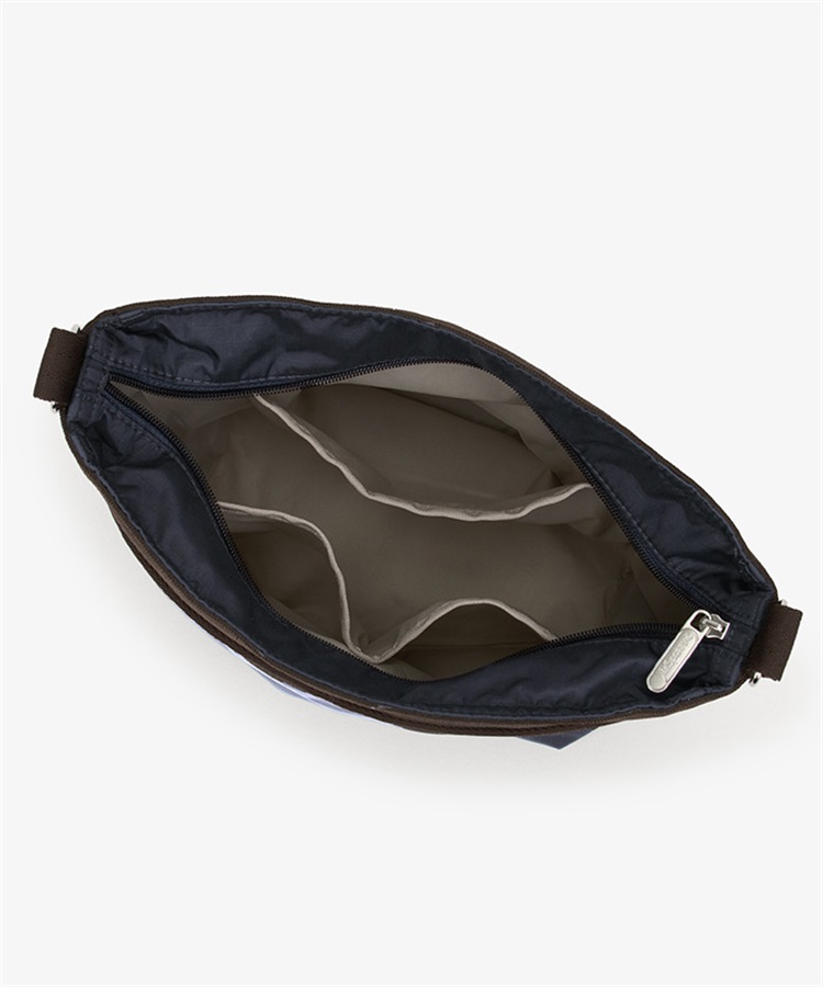 LESPORTSAC(レスポートサック) ショルダーバッグ スモール バケット バッグ 1115 ライトピンク×ダークグレー ストラップ着脱可 LESPORTSAC(レスポートサック) ショルダーバッグ スモール バケット