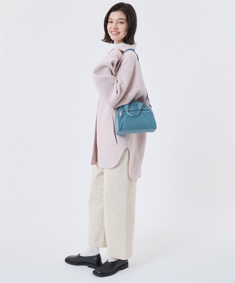ROUND SM SATCHEL ｜ショルダーバッグ/斜め掛け｜バッグ