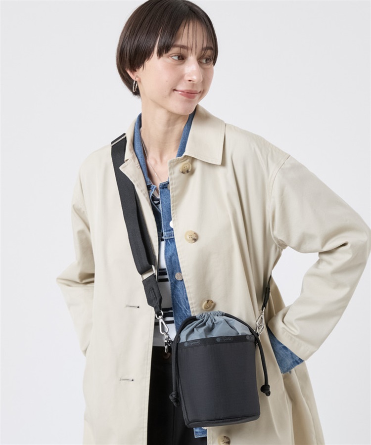 SM DRAWSTRING BUCKET｜ショルダーバッグ/斜め掛け｜バッグ