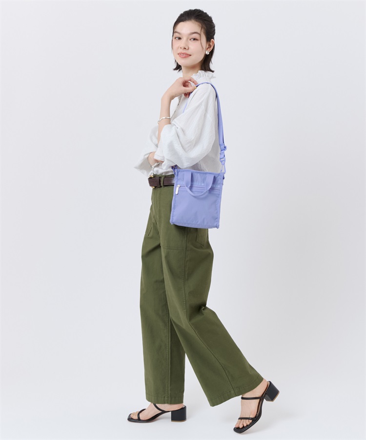 <新品未使用>レスポートサック スモールジェニ チャコールシークレット LeSportsac - 未使用レスポートサック スモールジェニーの通販 by