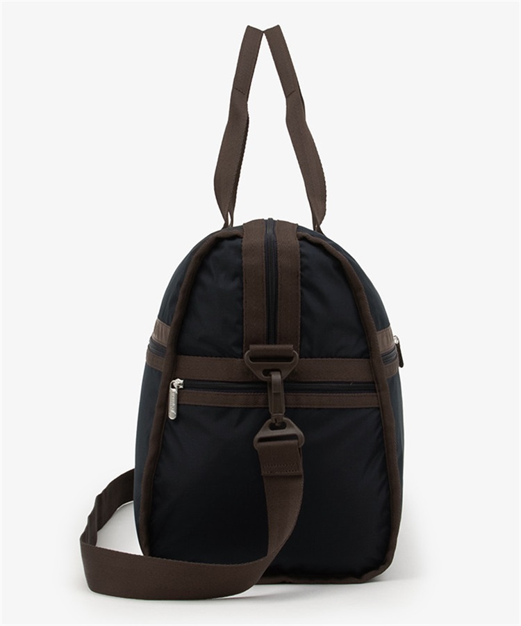 新品未使用 レスポートサックサック ストライプ ボストンバッグ 071K19 DELUXE XL WEEKENDER リサイクルドブラックJP（ボストンバッグ