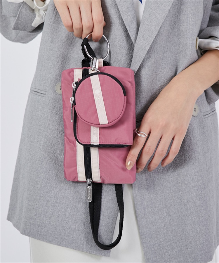 MULTI POUCH WRISTLET/モーヴ/ピーチブラッシュ MULTI POUCH WRISTLET｜ポーチ｜ポーチ/アクセサリー