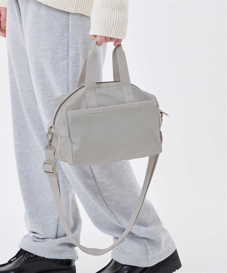 レスポートサック♦︎エッセンシャル　ボストンバッグ　 ショルダーバッグ　グレー レスポートサック】1~2泊旅行に最適！軽くて便利なボストンバッグに