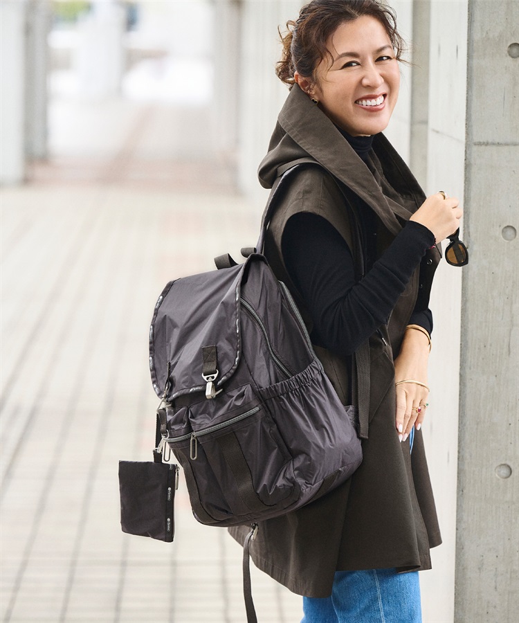 Essential Collection×Naoko Okusa】MODERN FLAP BACKPACK3｜リュック