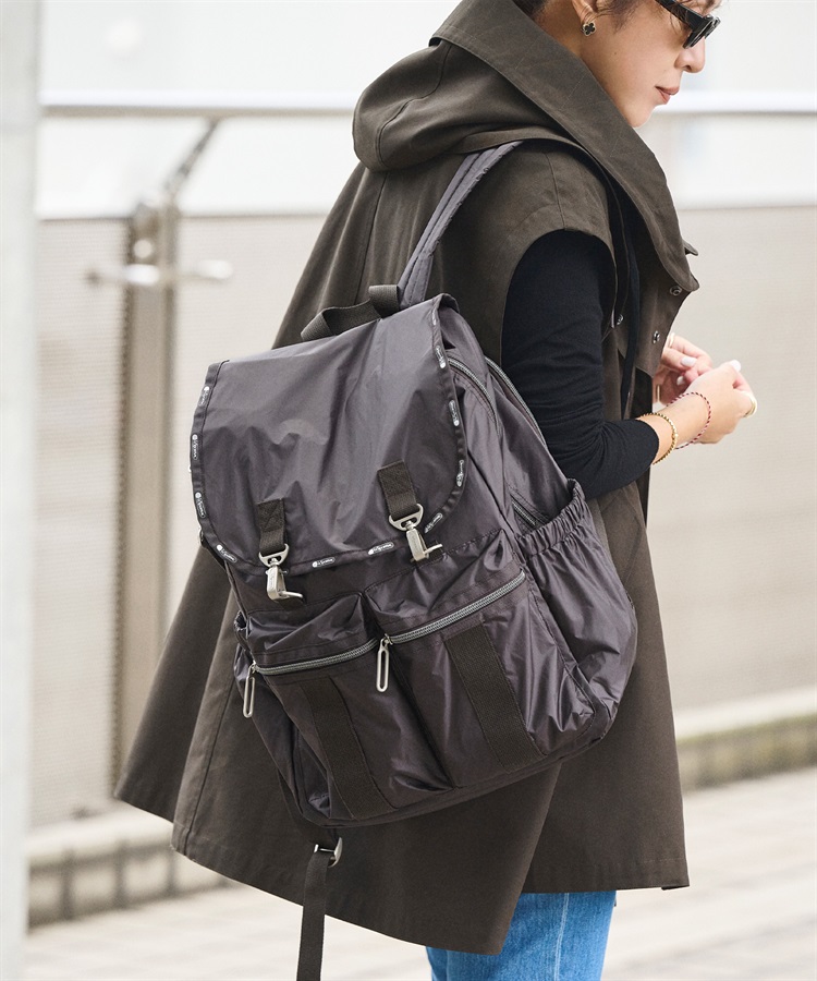 Essential Collection×Naoko Okusa】MODERN FLAP BACKPACK3｜リュック
