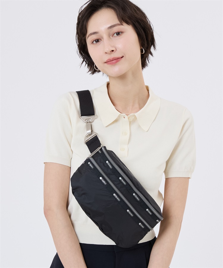 COYSEIO SUEDE BELT BAG ベルト バッグ　ブラック SUEDE BELT BAG BROWN - coyseio