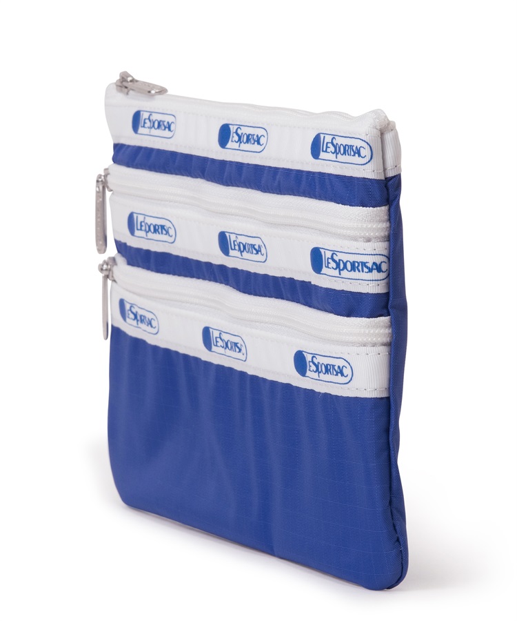 りぼっちさん専用出品3 LeSportsac（レスポートサック） ポーチ 3ZIP COSMETIC テトリスフォー