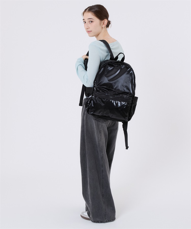 ✨新品タグ付 レスポートサック ルートバックパック オールブラック 丸型ポーチ付 ROUTE BACKPACK｜リュック/バックパック｜バッグ｜レスポートサック