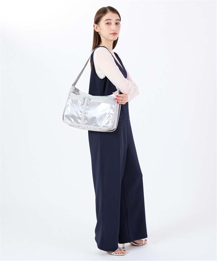 Ri⭐︎【LeSportsac×Ameri】ショルダーバッグ シルバー LeSportsac×Ameri｜レスポートサック公式｜LeSportsac