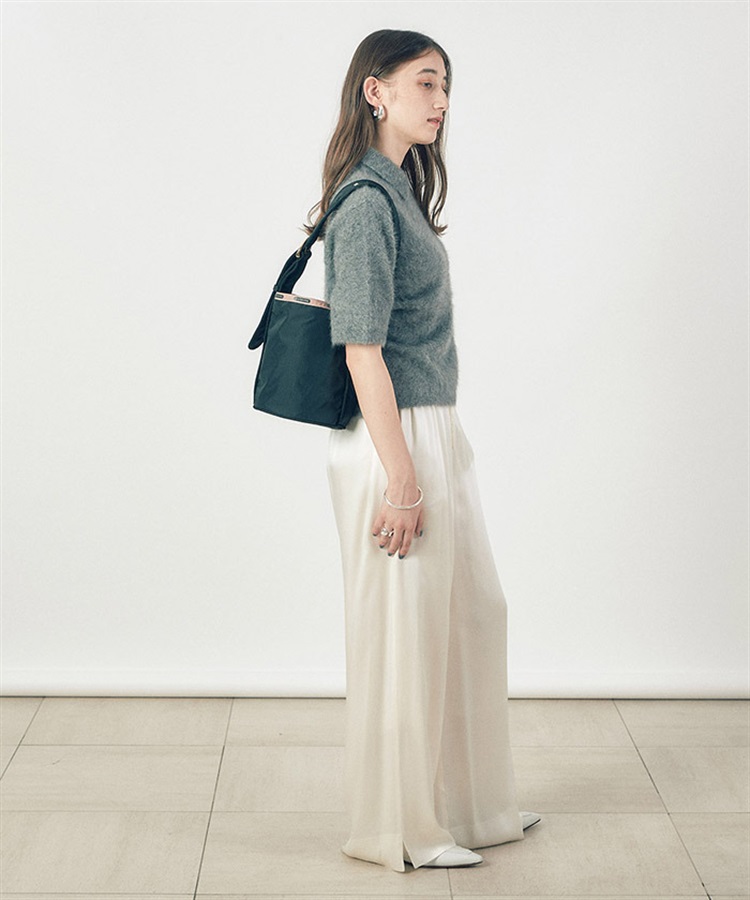 LeSportsac MED BELT HANDLE トートバッグ MED BELT HANDLE TOTE シャドウブラック（トートバッグ）｜LeSportsac