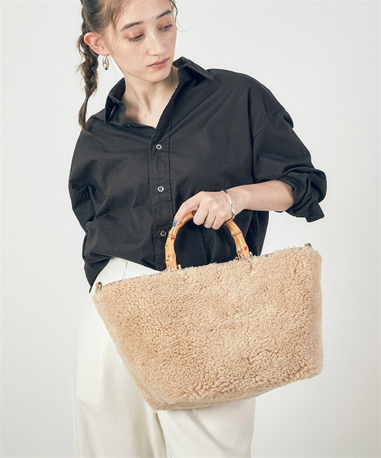 新品未使用Deuxieme ClasseAULENTTI BAMBOO TOTE LeSportsac Atelier】MEDIUM BAMBOO TOTE 2｜トートバッグ