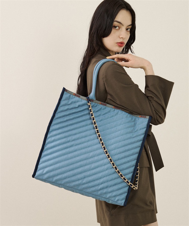 LESPORTSAC キルティングトートバッグL LeSportsac Atelier】LG CHAIN QUILT TOTE｜トートバッグ｜バッグ
