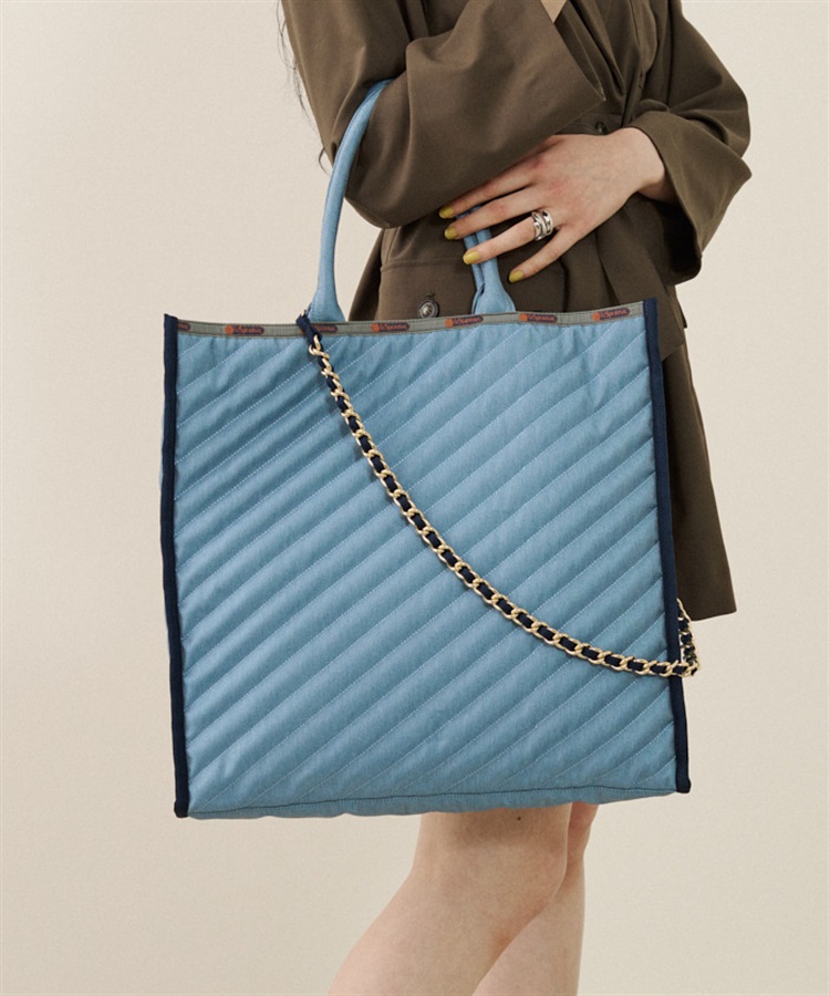LeSportsac Atelier】LG CHAIN QUILT TOTE｜トートバッグ｜バッグ