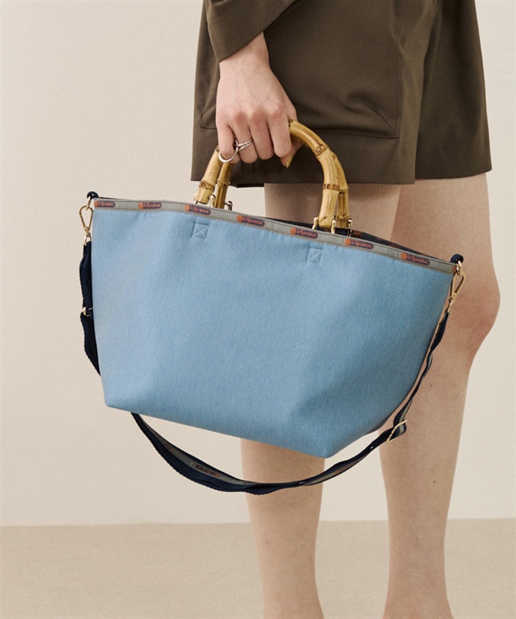 LeSportsac Atelier】MED BAMBOO TOTE W/ST｜トートバッグ｜バッグ