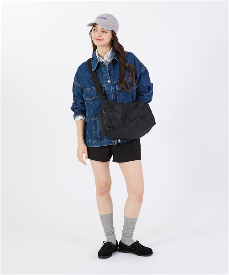レスポートサックナイロン ブラック ショルダーバッグ 中型斜めがけ男女兼用新品 CARGO SHOULDER BAG｜ショルダーバッグ/斜め掛け｜バッグ