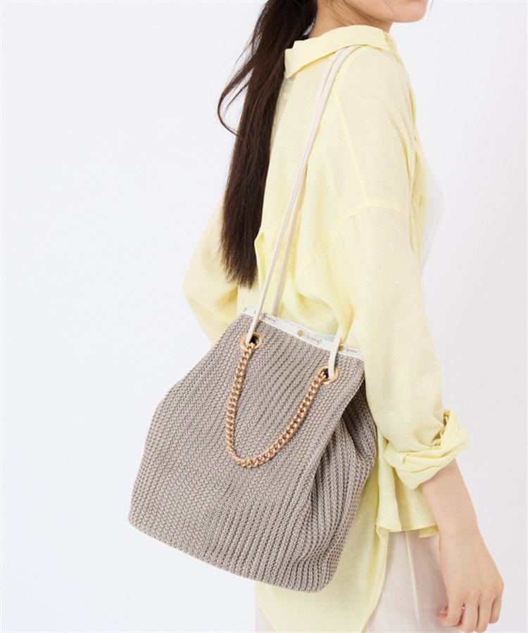 CHAIN CROCHET MED BUCKET｜トートバッグ｜バッグ｜レスポートサック