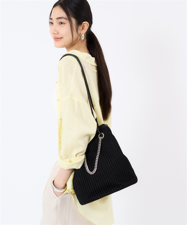 CHAIN CROCHET MED BUCKET｜トートバッグ｜バッグ｜レスポートサック