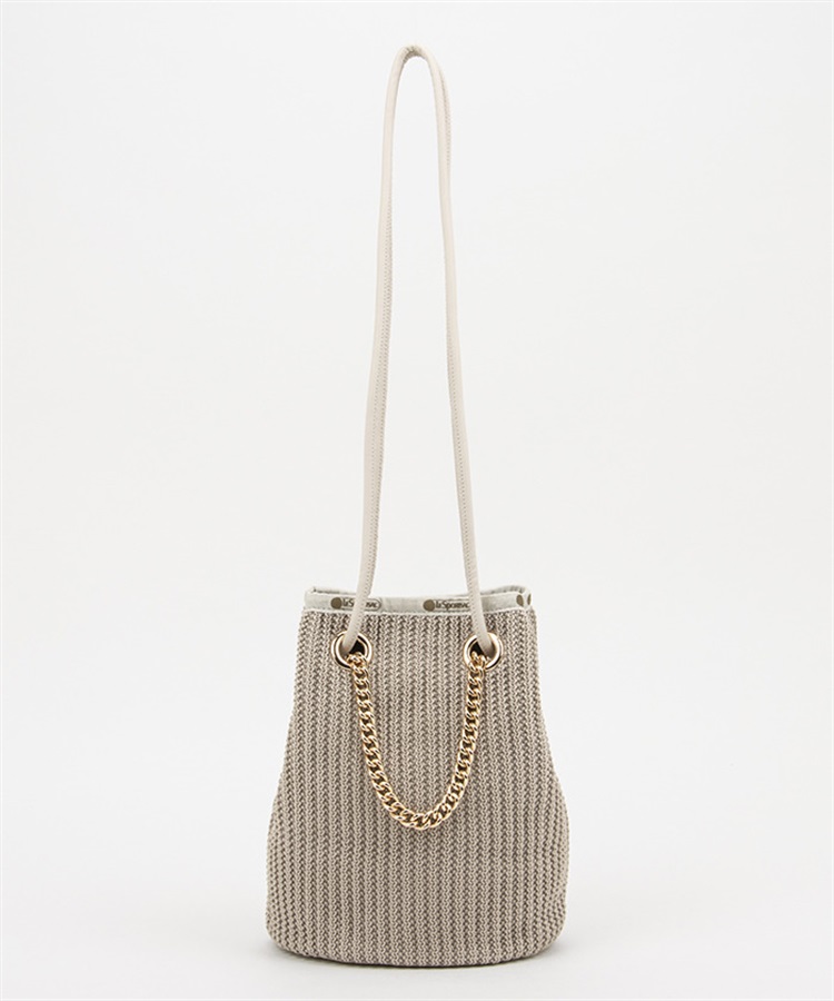 レスポートサック CHAIN CROCHET N/S TOTEベージュクロシェ LeSportsac（レスポートサック） トートバッグ CHAIN CROCHET N/S TOTE
