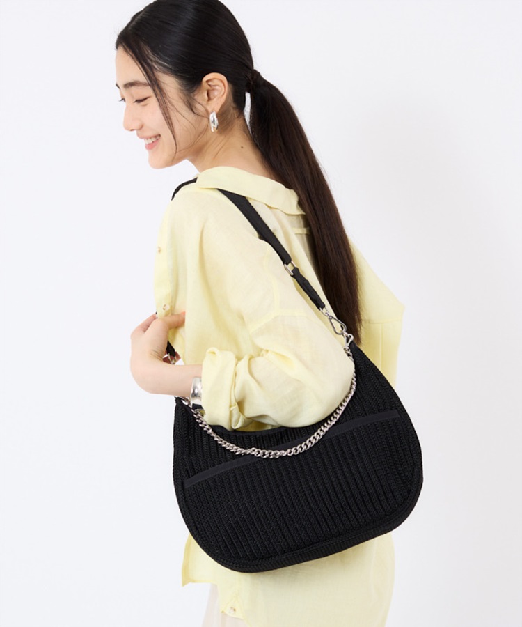 CHAIN CROCHET N/S HOBO｜ショルダーバッグ/斜め掛け｜バッグ