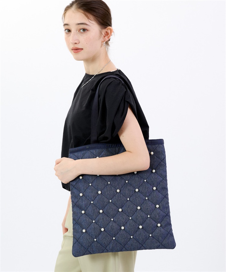 【新品】レスポートサックパールキルティングトートバッグ LeSportsac パールコレクション キルティングバッグ 大人可愛い「Pearl