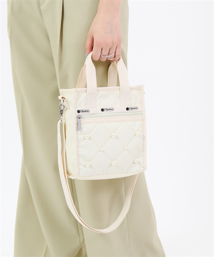 MINI N/S TOTE W/ PEARLS｜トートバッグ｜バッグ｜レスポートサック