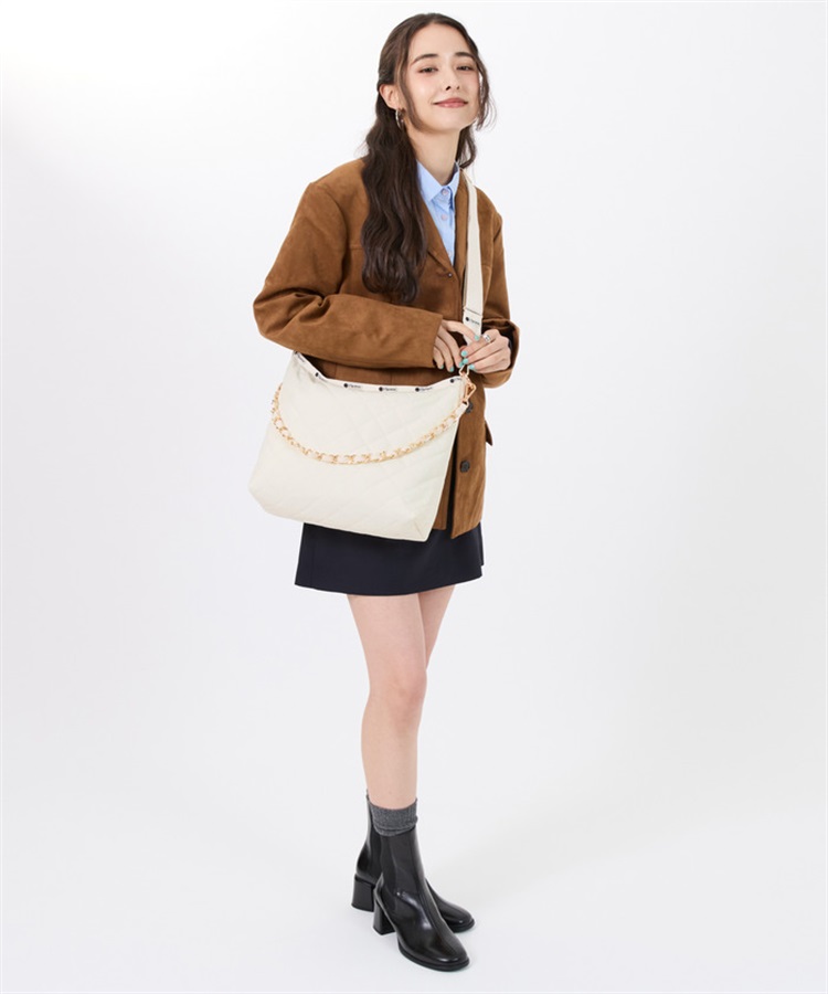 CHAIN MED ZIP SHOULDER｜ショルダーバッグ/斜め掛け｜バッグ