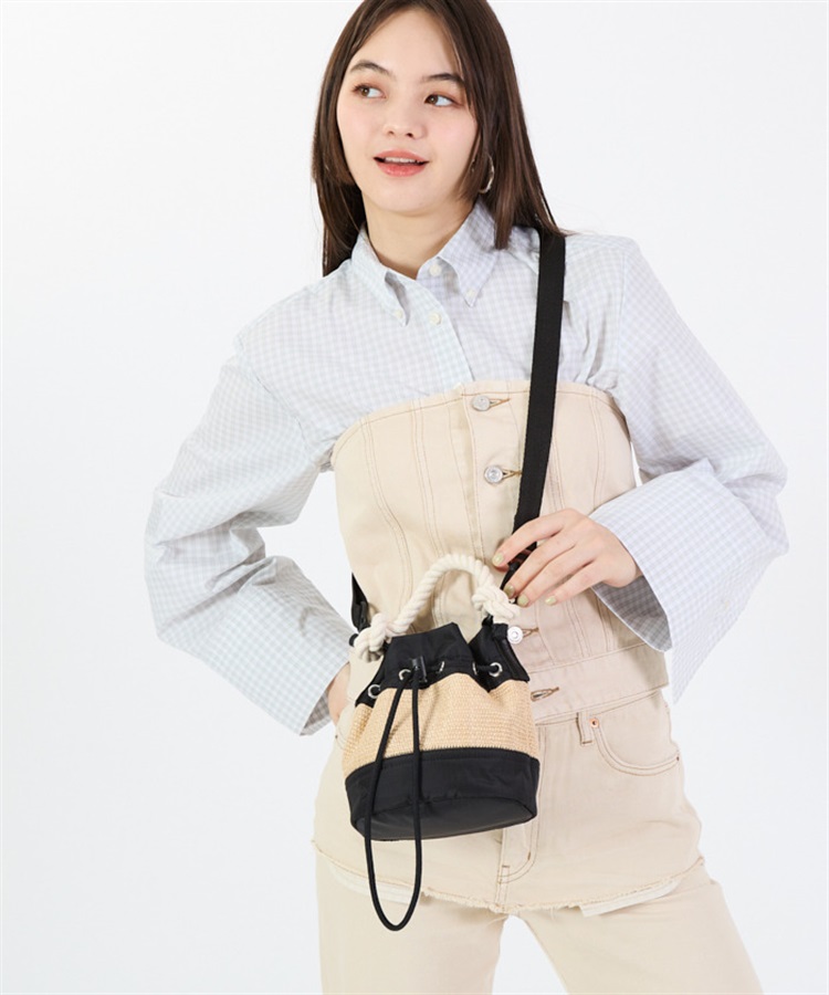 RAFFIA MINI BUCKET｜ミニバッグ｜バッグ｜レスポートサック公式