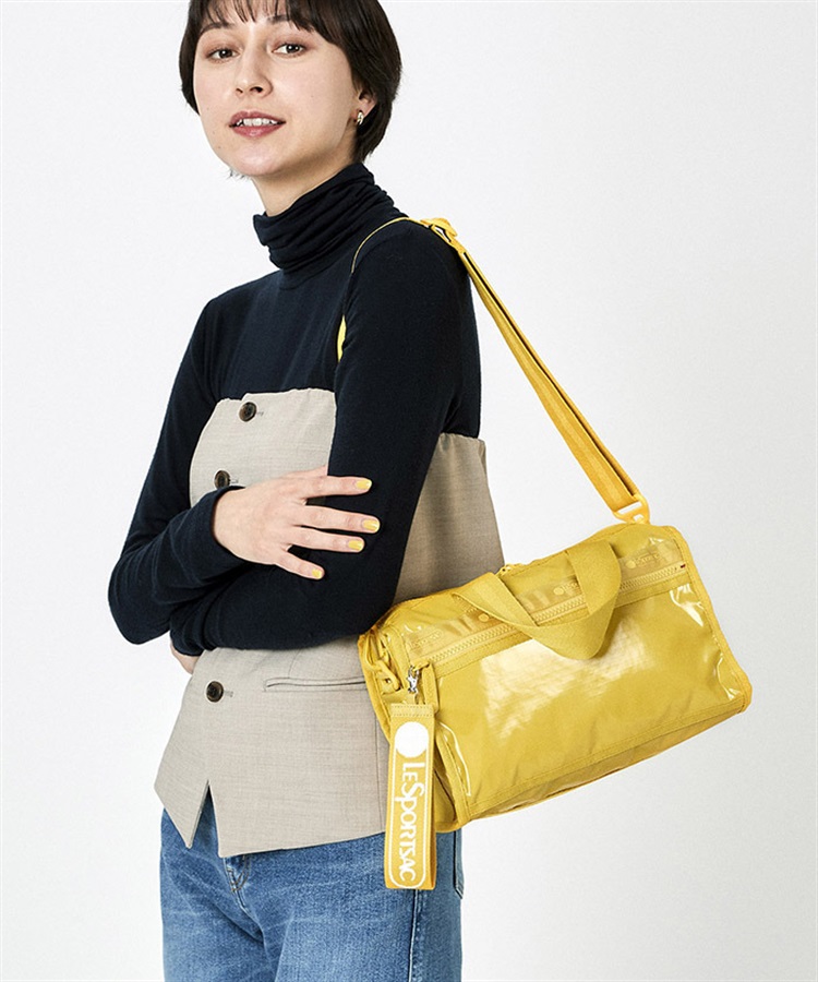 新品♡レスポートサック ショルダー ボストン イエロー ひとりっぷ LeSportsac×ひとりっぷ(R)】BIKE BOSTON|ハンドバッグ|バッグ