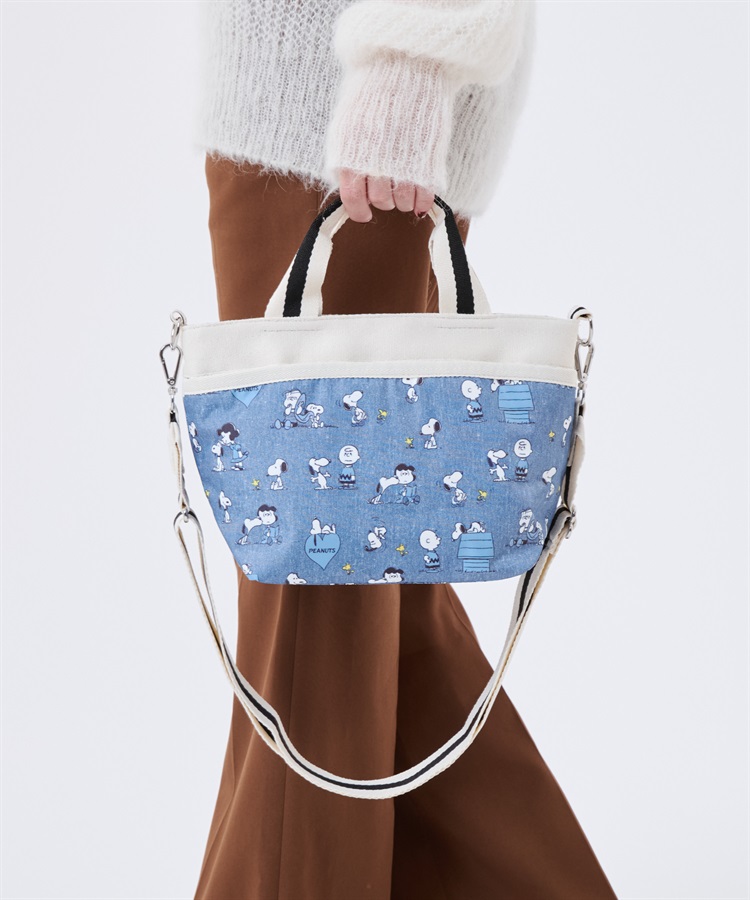 LeSportsac×PEANUTS】SMALL BUCKET TOTE｜トートバッグ｜バッグ