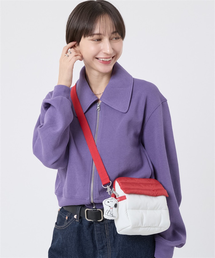 LeSportsac×PEANUTS】SNOOPY DOGHOUSE BAG｜ショルダーバッグ/斜め掛け