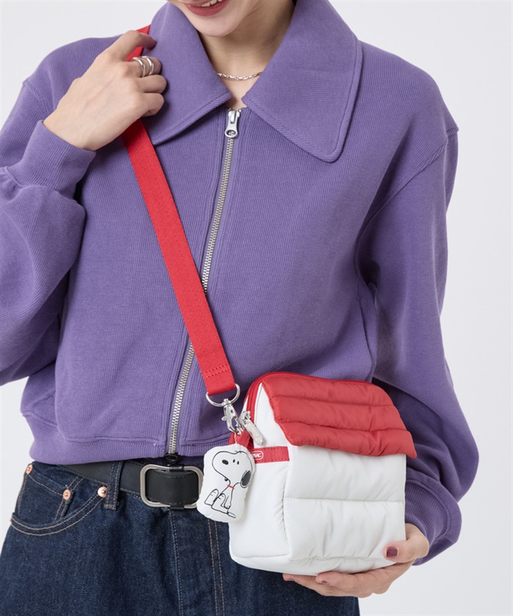 LeSportsac×PEANUTS】SNOOPY DOGHOUSE BAG｜ショルダーバッグ/斜め掛け