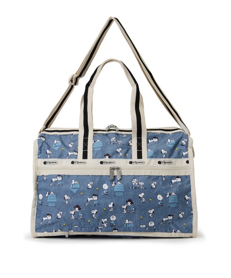 LeSportsac×PEANUTS】DELUXE MED WEEKENDER｜ボストンバッグ｜バッグ