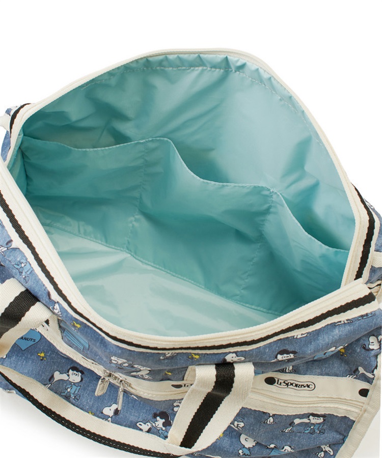 レスポートサック DELUXE MED WEEKENDERスヌーピーレモノグラム LeSportsac×PEANUTS】DELUXE MED WEEKENDER｜ボストンバッグ｜バッグ