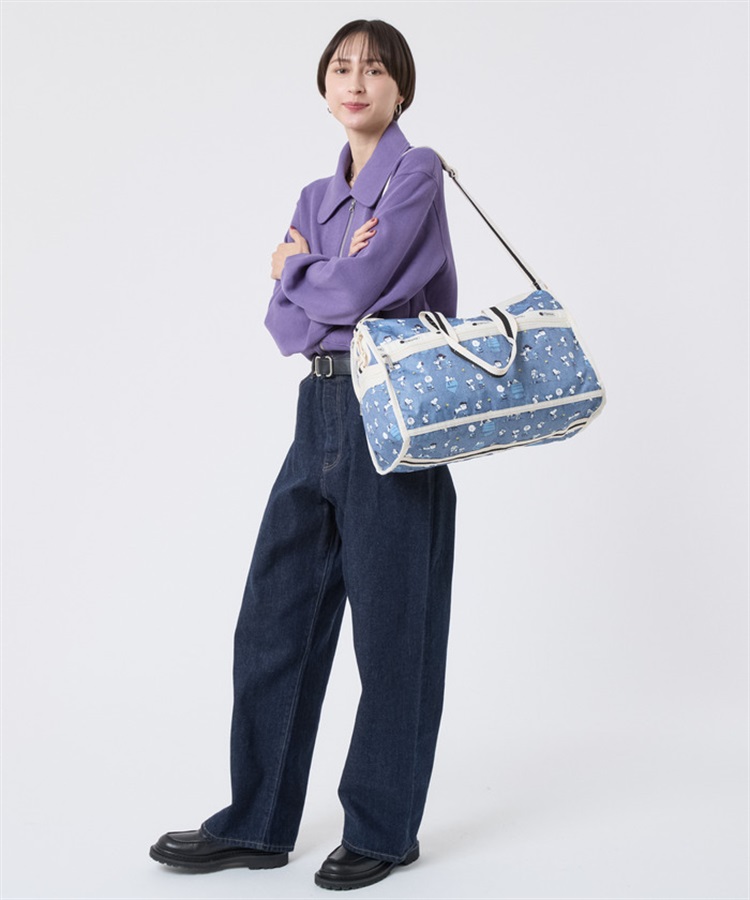 LeSportsac×PEANUTS】DELUXE MED WEEKENDER｜ボストンバッグ｜バッグ