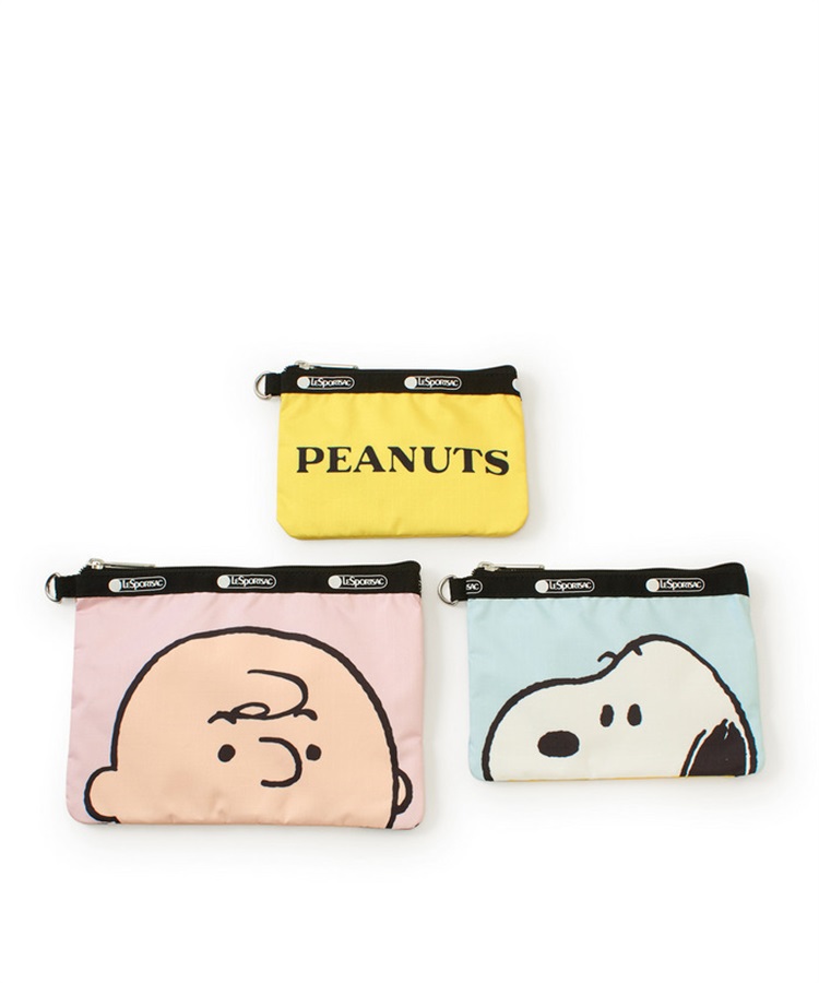 LeSportsac×PEANUTS】WRISTLET POUCH SET｜ポーチ｜ポーチ 