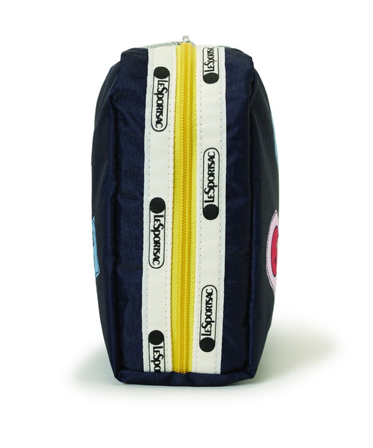 レスポートサック　スヌーピー　エクストララージ　コスメティックス　ポーチ　新品 LeSportsac×PEANUTS】EXTRA LARGE RECTANGULAR COSMETIC｜ポーチ