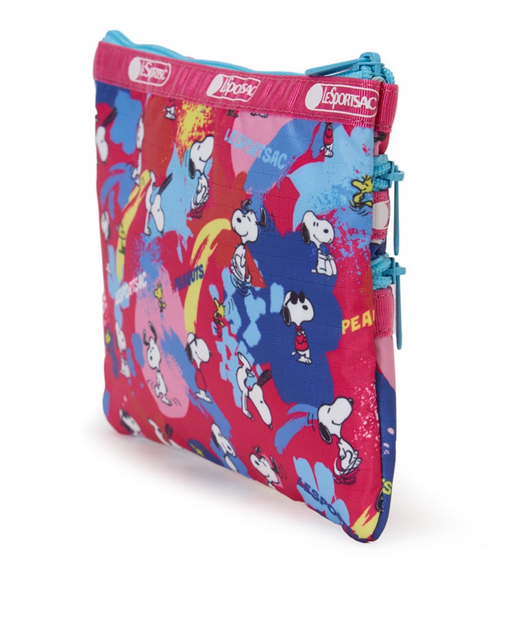 LeSportsac×PEANUTS】3ZIP COSMETIC｜ポーチ｜ポーチ/アクセサリー