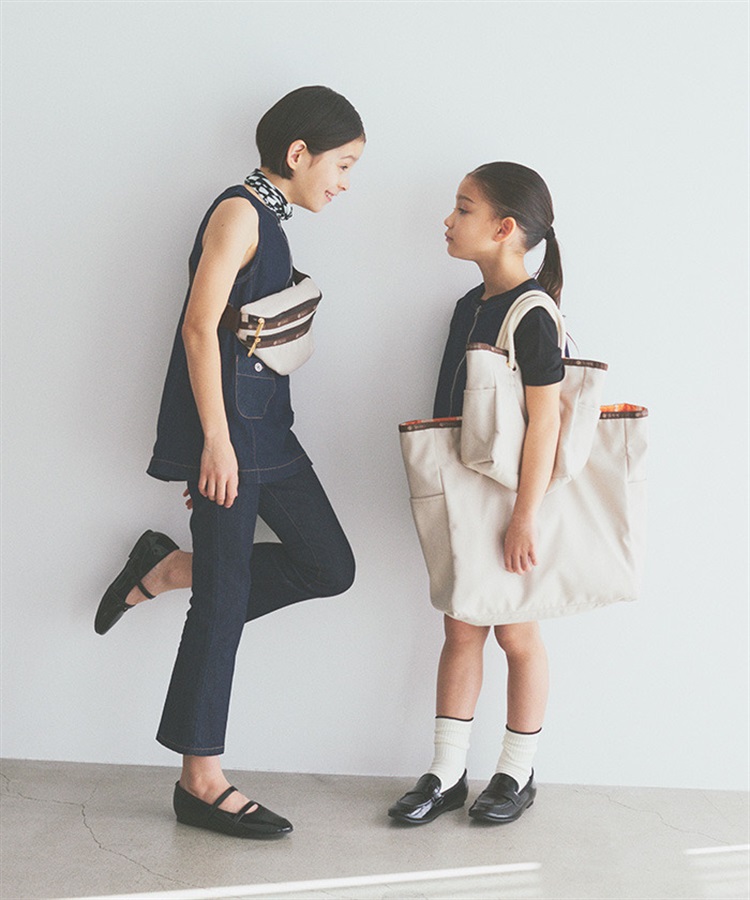 LeSportsac×IENA ENFANT】LARGE 2 WAY TOTE｜トートバッグ｜バッグ